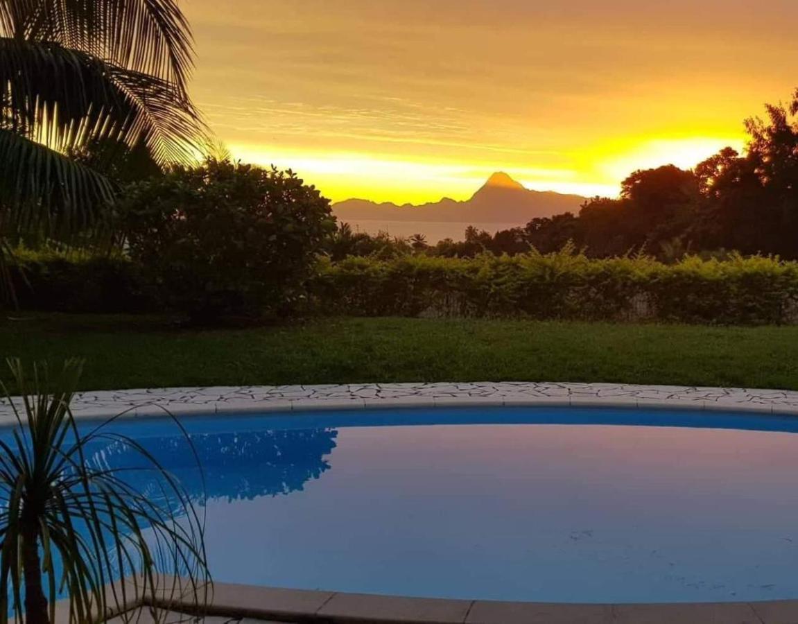 Le Tiki Rouge Villa Punaauia  Dış mekan fotoğraf